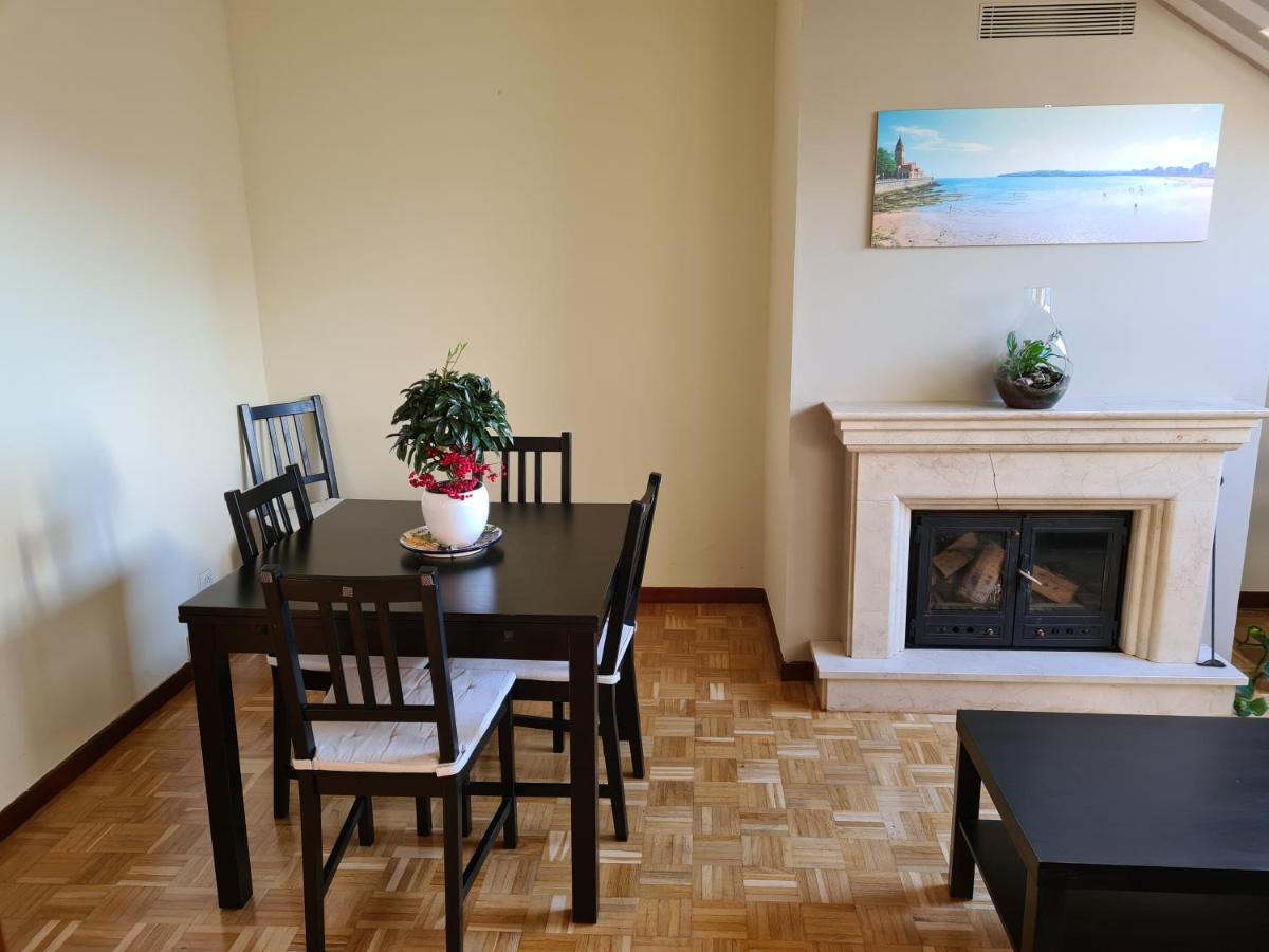 106A Atico Con Garaje Y Chimenea Cerca De La Playa Apartment Gijon Ngoại thất bức ảnh